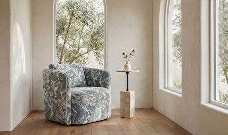 Caro Side Table Travertine by Moe's Home at Eve Furniture