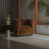 Caro Travertine Side Table by Moe's Home at Eve Furniture