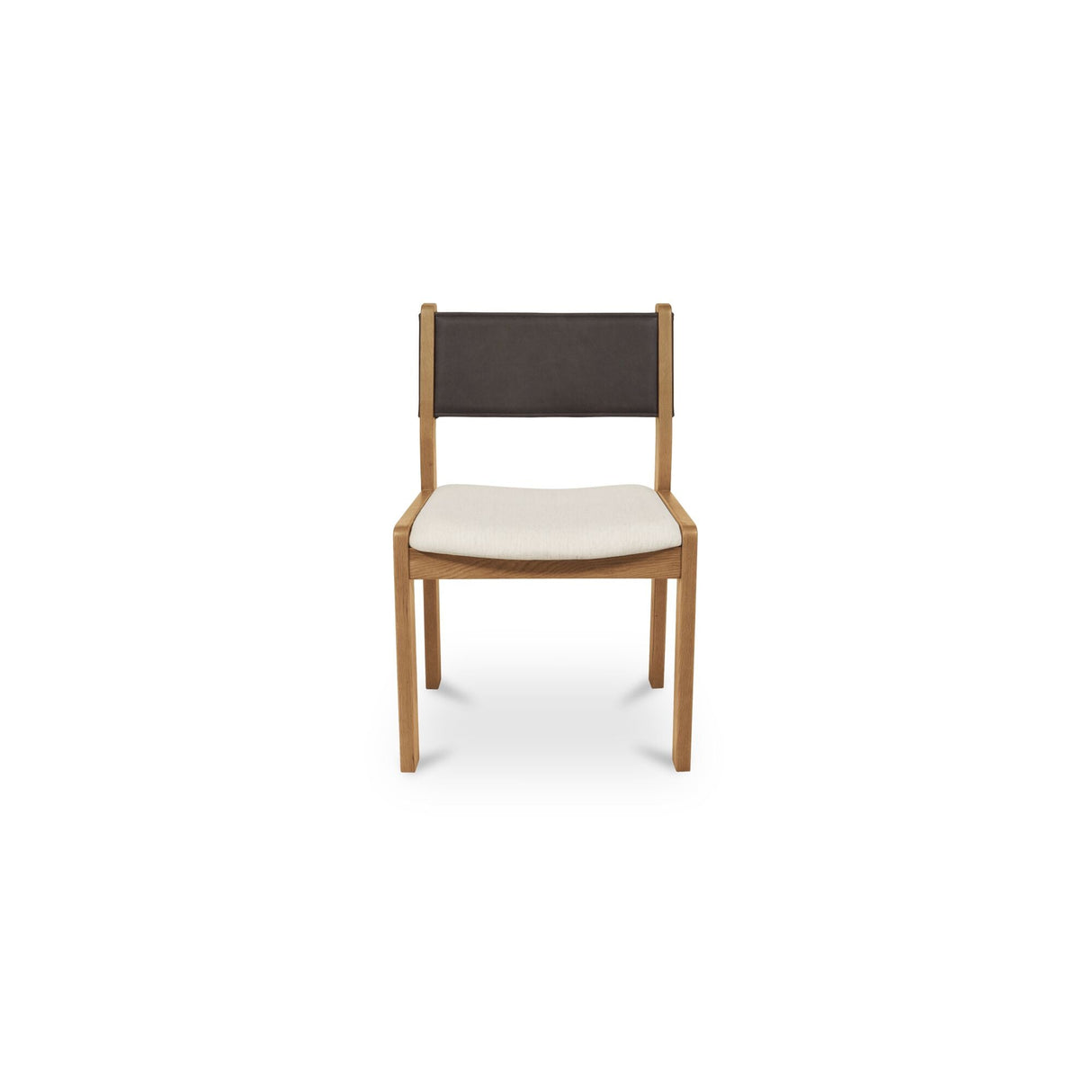 Carol Deep Brown Dining Leather Chair (Set of 2) by MOES at Eve Furniture