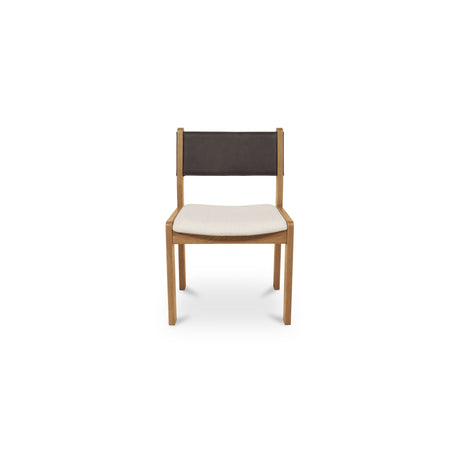 Carol Deep Brown Dining Leather Chair (Set of 2) by MOES at Eve Furniture