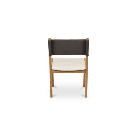Carol Deep Brown Dining Leather Chair (Set of 2) by MOES at Eve Furniture