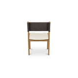 Carol Deep Brown Dining Leather Chair (Set of 2) by Moe's Home at Eve Furniture