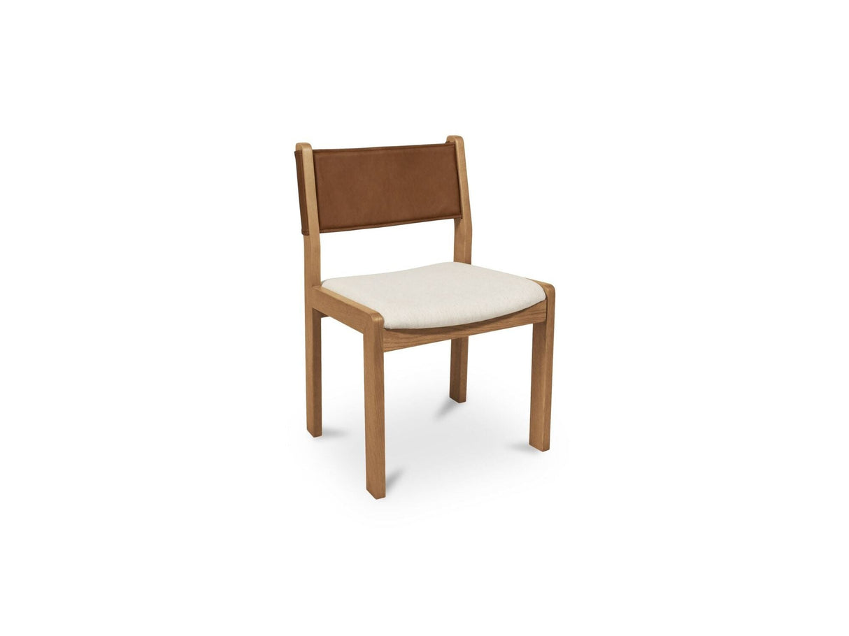 Carol Tan Dining Leather Chair (Set of 2) by MOES at Eve Furniture