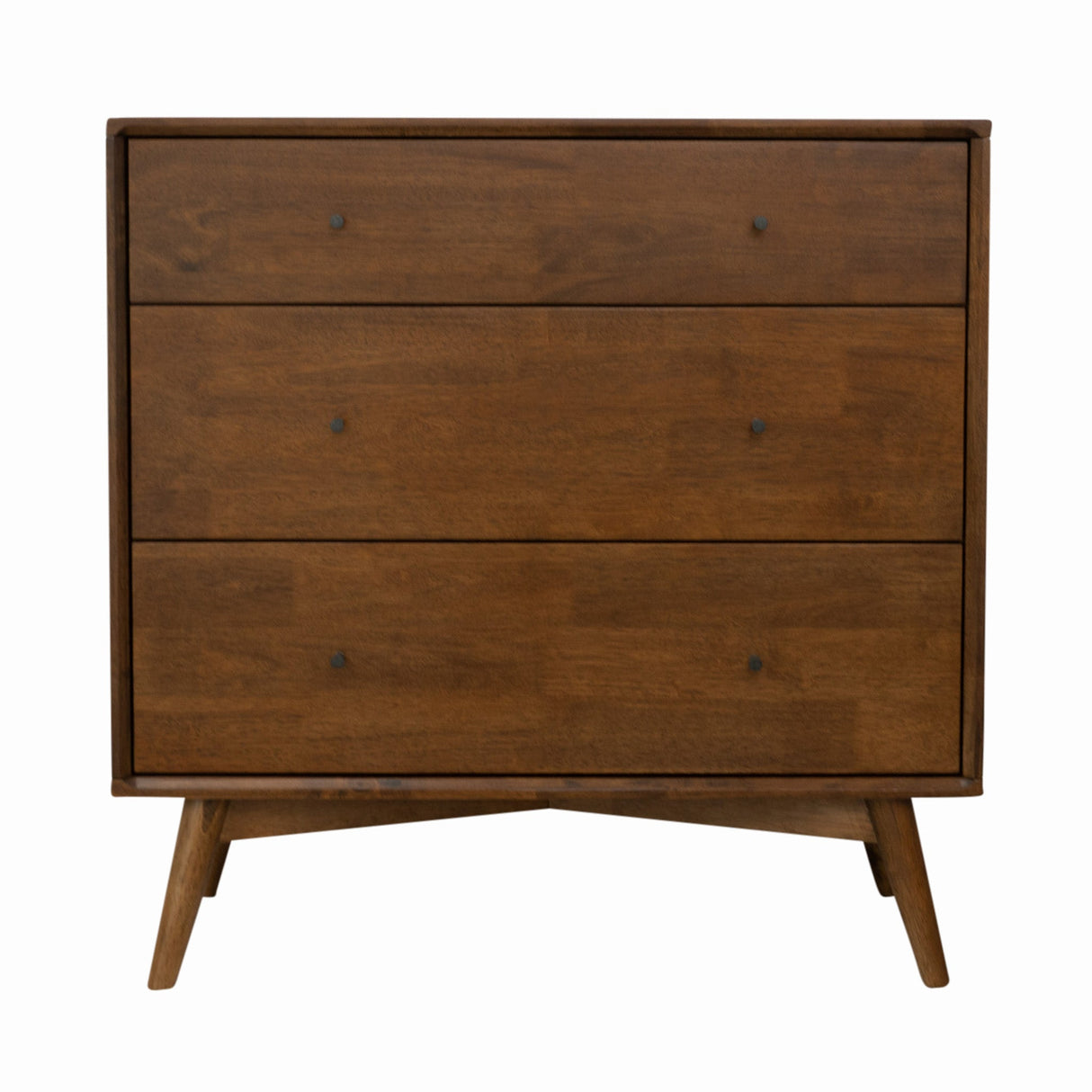 Caroline Mid Century Modern Solid Wood Dresser 3-Drawer by Ashcroft Furniture at Eve Furniture