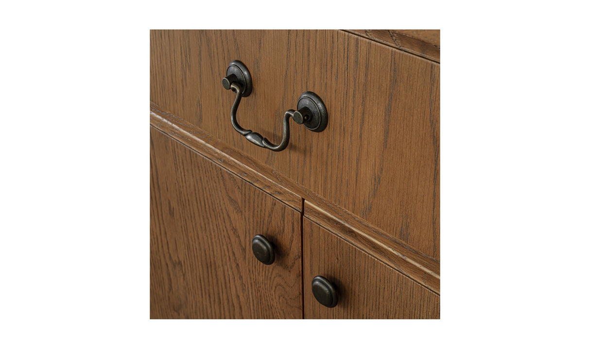 Caroline Sideboard Warm Brown by Moe's Home at Eve Furniture