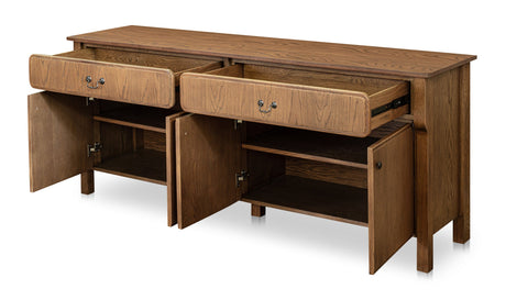 Caroline Sideboard Warm Brown by Moe's Home at Eve Furniture