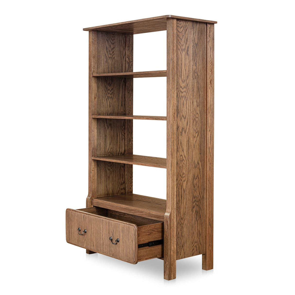 Caroline Warm Brown Bookcase by MOES at Eve Furniture