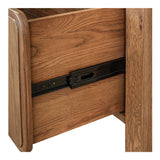 Caroline Warm Brown Bookcase by MOES at Eve Furniture