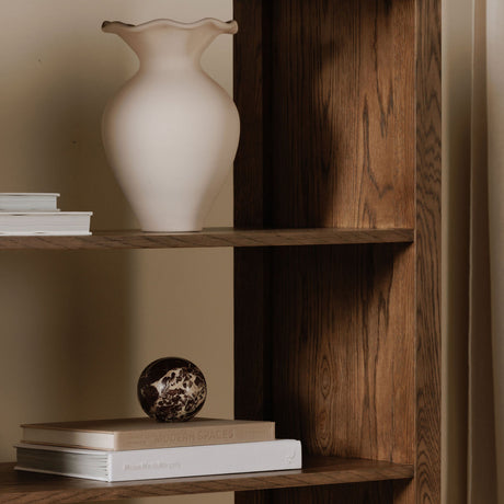 Caroline Warm Brown Bookcase by MOES at Eve Furniture