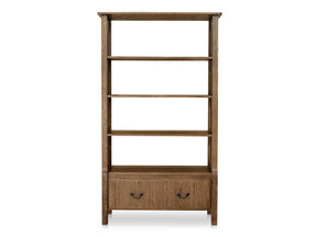 Caroline Warm Brown Bookcase by MOES at Eve Furniture