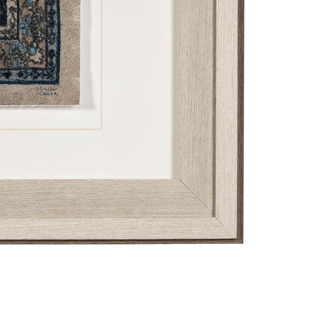 Carpet by Mercana Studio a Hand Embelished Textured Framed Art Print Matted under Glass by Mercana at Eve Furniture