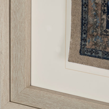Carpet by Mercana Studio a Hand Embelished Textured Framed Art Print Matted under Glass by Mercana at Eve Furniture