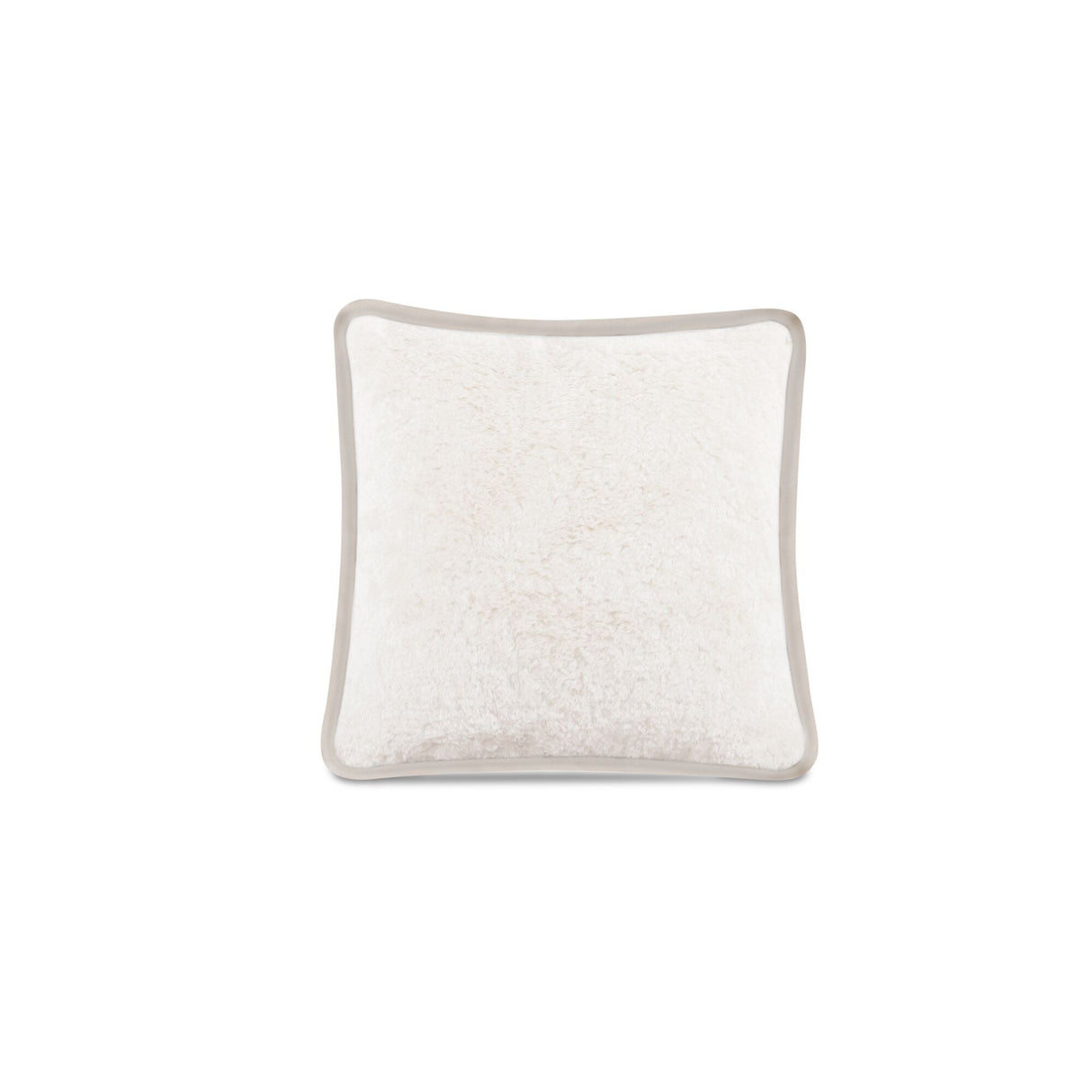 Carr Cream Faux Fur 20-in Cushion by Moe's Home at Eve Furniture