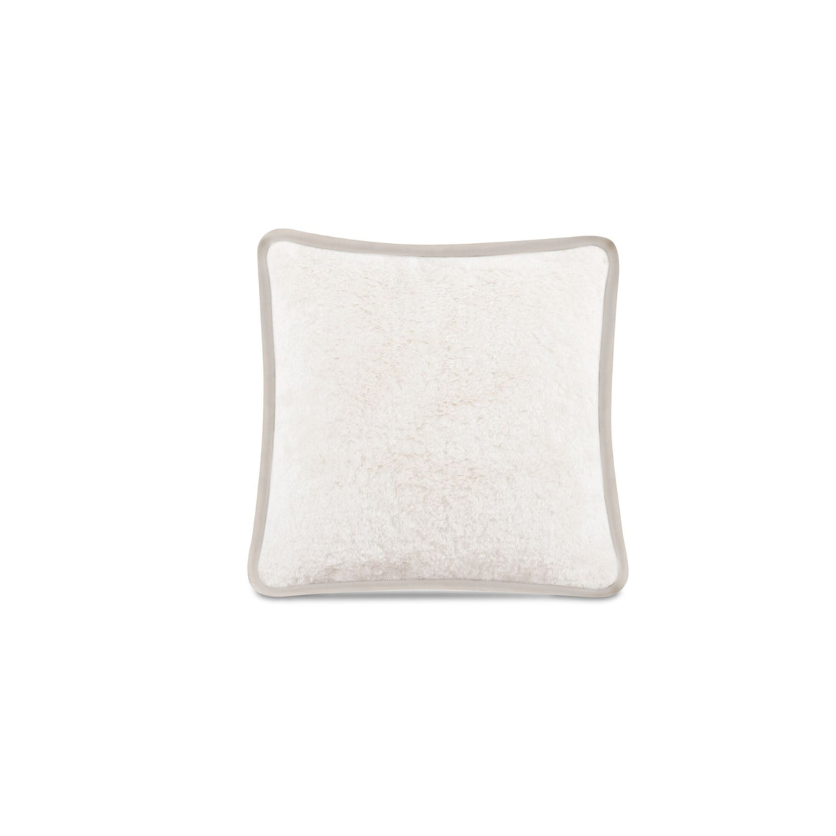 Carr Cream Faux Fur 25-in Cushion by Moe's Home at Eve Furniture
