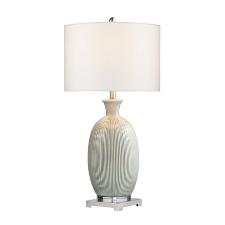 Carrefour White Table Lamp by Crestview at Eve Furniture