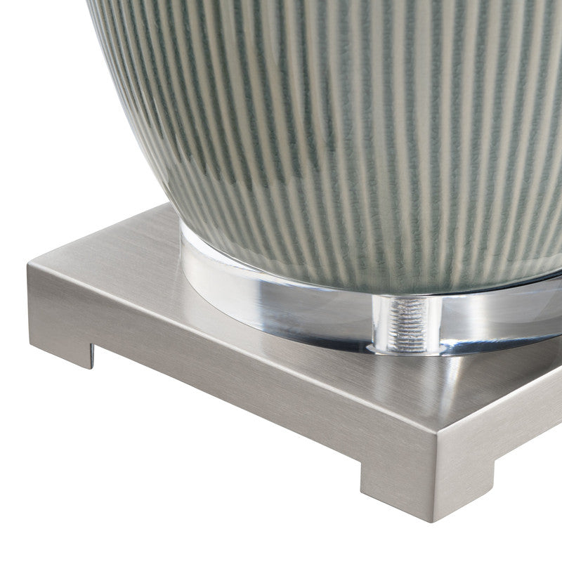Carrefour White Table Lamp by Crestview at Eve Furniture