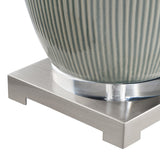 Carrefour White Table Lamp by Crestview at Eve Furniture