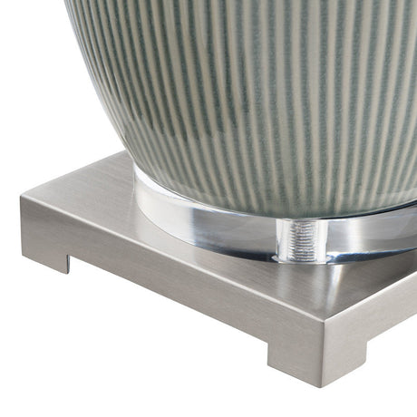 Carrefour White Table Lamp by Crestview at Eve Furniture
