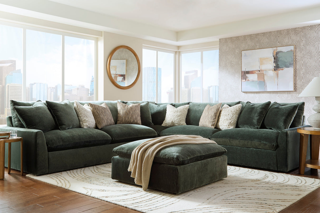 Carriage View Jade 3-Piece Sectional by Ashley at Eve Furniture