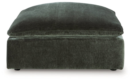 Carriage View Jade Oversized Accent Ottoman by Ashley at Eve Furniture