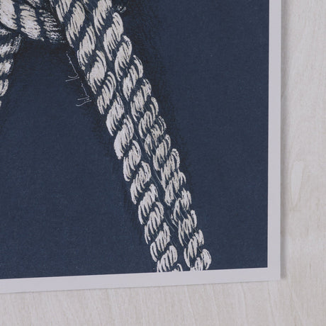 Carrick Bend by Mercana Studio Hand-Embellished Framed Artwork Matted under Glass by Mercana at Eve Furniture