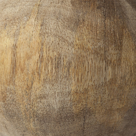 Carrick (Set of 3) Natural Wood Decorative Spheres by Mercana at Eve Furniture