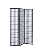Carrie Black/White 3-Panel Folding Screen by Coaster at Eve Furniture