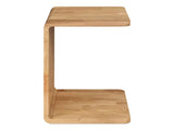Carrie Natural Oak Side Table by Moe's Home at Eve Furniture