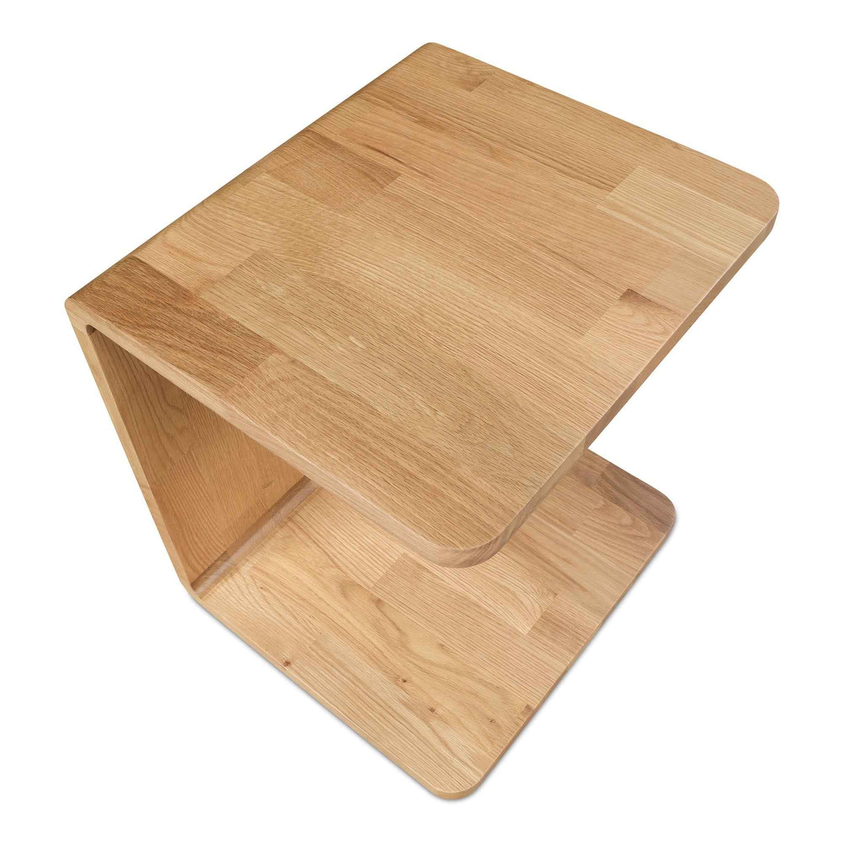 Carrie Natural Oak Side Table by Moe's Home at Eve Furniture