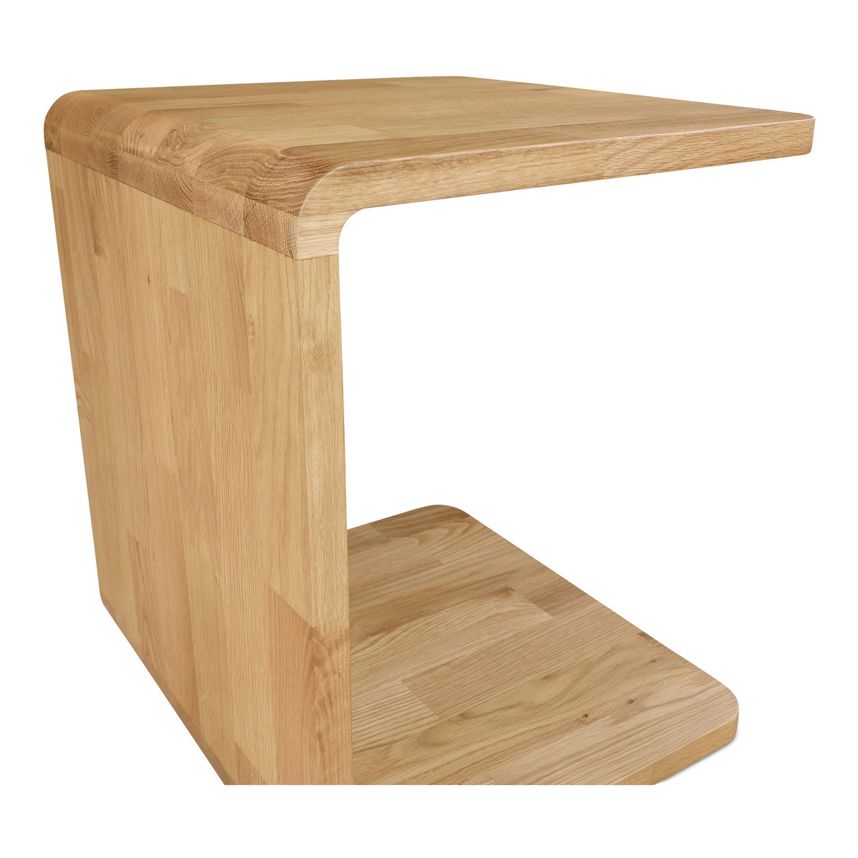 Carrie Natural Oak Side Table by Moe's Home at Eve Furniture