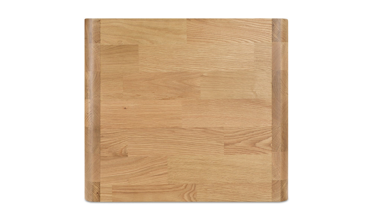 Carrie Side Table Natural Oak by Moe's Home at Eve Furniture