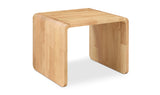 Carrie Side Table Natural Oak by Moe's Home at Eve Furniture