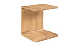 Carrie Side Table Natural Oak by Moe's Home at Eve Furniture