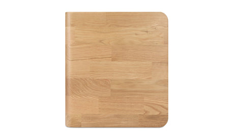 Carrie Side Table Natural Oak by Moe's Home at Eve Furniture