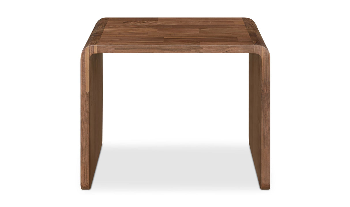 Carrie Side Table Walnut by Moe's Home at Eve Furniture
