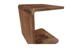 Carrie Side Table Walnut by Moe's Home at Eve Furniture