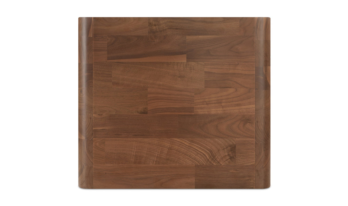 Carrie Side Table Walnut by Moe's Home at Eve Furniture