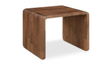 Carrie Side Table Walnut by Moe's Home at Eve Furniture