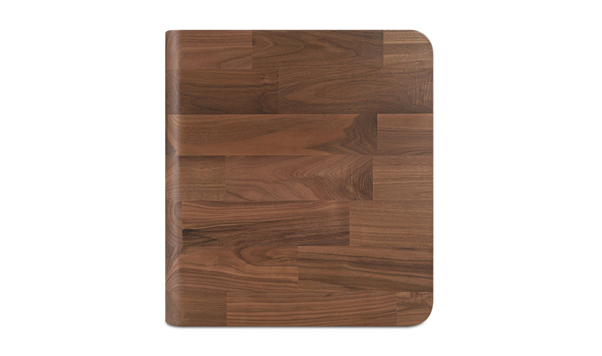 Carrie Side Table Walnut by Moe's Home at Eve Furniture