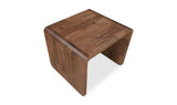 Carrie Side Table Walnut by Moe's Home at Eve Furniture