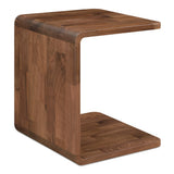 Carrie Walnut Side Table by Moe's Home at Eve Furniture