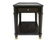 Carrington Brown/Gold End Table by Crestview at Eve Furniture