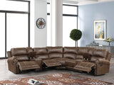 Carrol Brown Reclining Sectional
