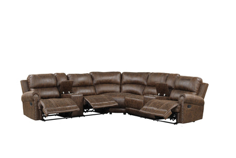 Carrol Brown Reclining Sectional