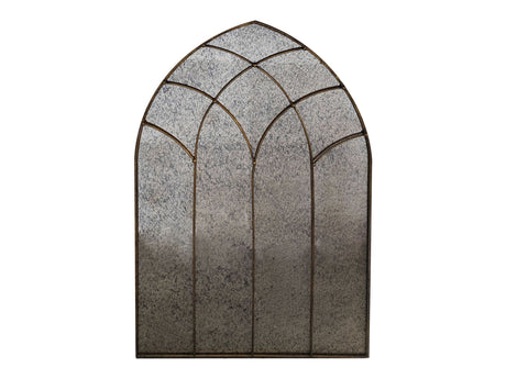 Carroll Gold Wall Mirror by Crestview at Eve Furniture