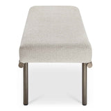 Carson Beige Dining Bench