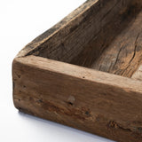 Carson (Large) Brown Reclaimed Wood Tray by Mercana at Eve Furniture