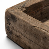 Carson (Small) 24L x 24W Brown Reclaimed Wood Tray by Mercana at Eve Furniture