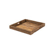 Carson (Small) 24L x 24W Brown Reclaimed Wood Tray by Mercana at Eve Furniture