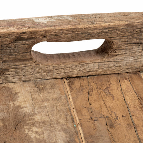 Carson (Small) Brown Reclaimed Wood Tray by Mercana at Eve Furniture